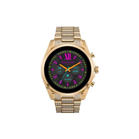 michael kors watch stopped counting steps|michael kors bradshaw 5136 manual.